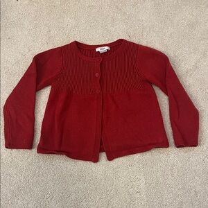 Jacadi Vibrant Red Knit Sweater